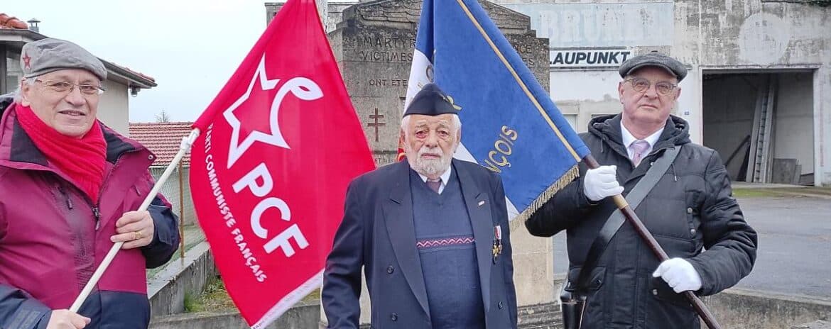 , Le plus vieux porte-drapeau de la Marne a f&ecirc;t&eacute; ses cent ans &agrave; Vitry-le-Fran&ccedil;ois