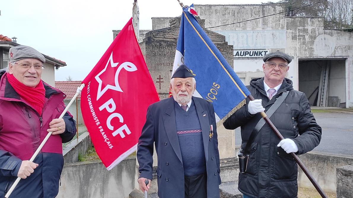 , Le plus vieux porte-drapeau de la Marne a f&ecirc;t&eacute; ses cent ans &agrave; Vitry-le-Fran&ccedil;ois