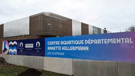 Le centre aquatique Annette-Kellermann a accueilli les entra&icirc;nements de water-polo pendant les Jeux olympiques de Paris 2024. (BERTRAND GUAY / AFP)