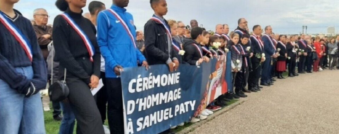 , Val-d&rsquo;Oise : une c&eacute;r&eacute;monie pour ne jamais oublier Samuel Paty