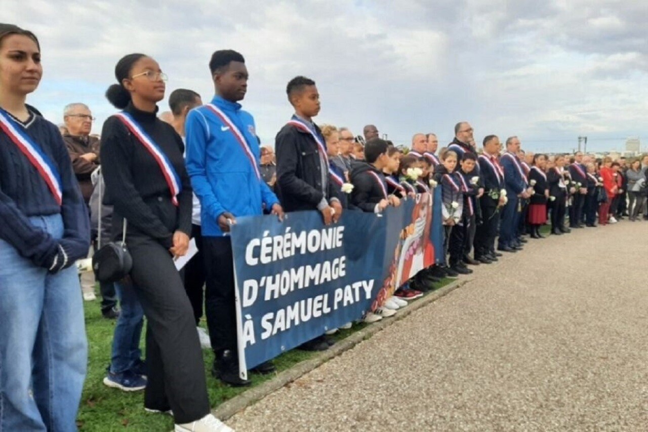, Val-d&rsquo;Oise : une c&eacute;r&eacute;monie pour ne jamais oublier Samuel Paty