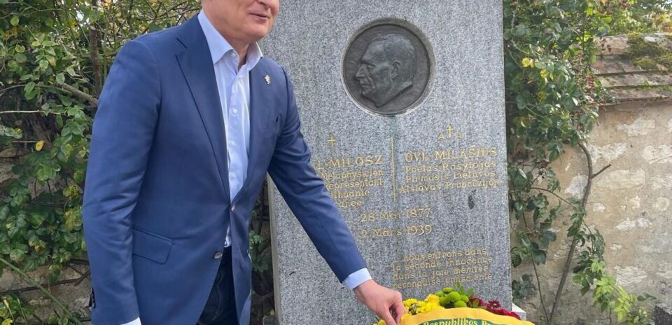 , Après sa rencontre avec Emmanuel Macron, le président de la Lituanie en visite privée en Seine-et-Marne