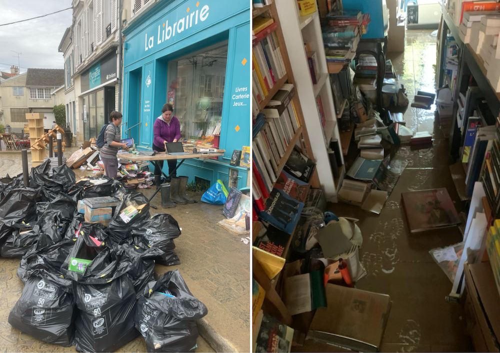 , &laquo;&nbsp;C&rsquo;&eacute;tait un cauchemar&nbsp;&raquo; : en Seine-et-Marne, une librairie innond&eacute;e