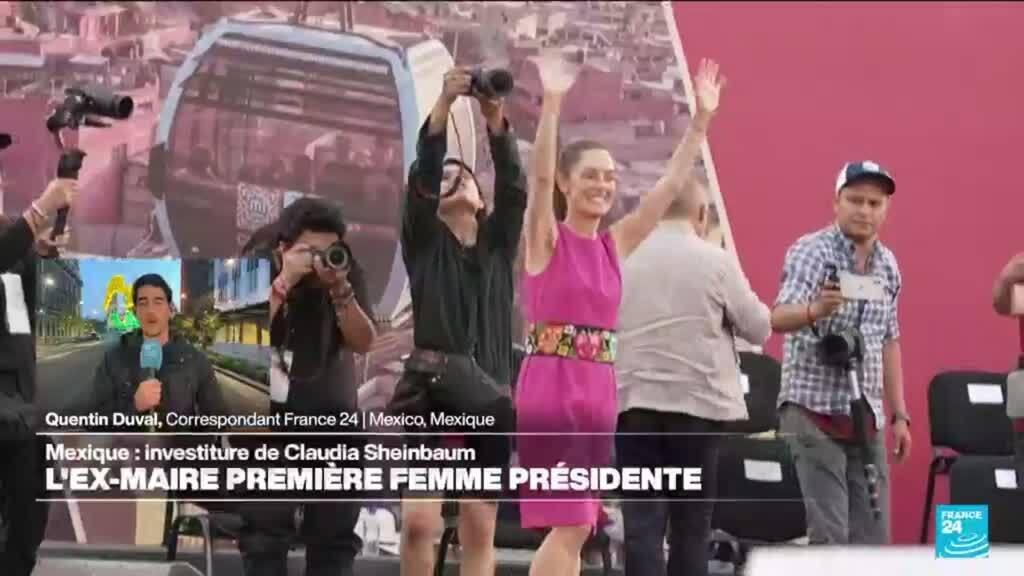 , Claudia Sheinbaum, premi&egrave;re femme pr&eacute;sidente de l&rsquo;histoire du Mexique
