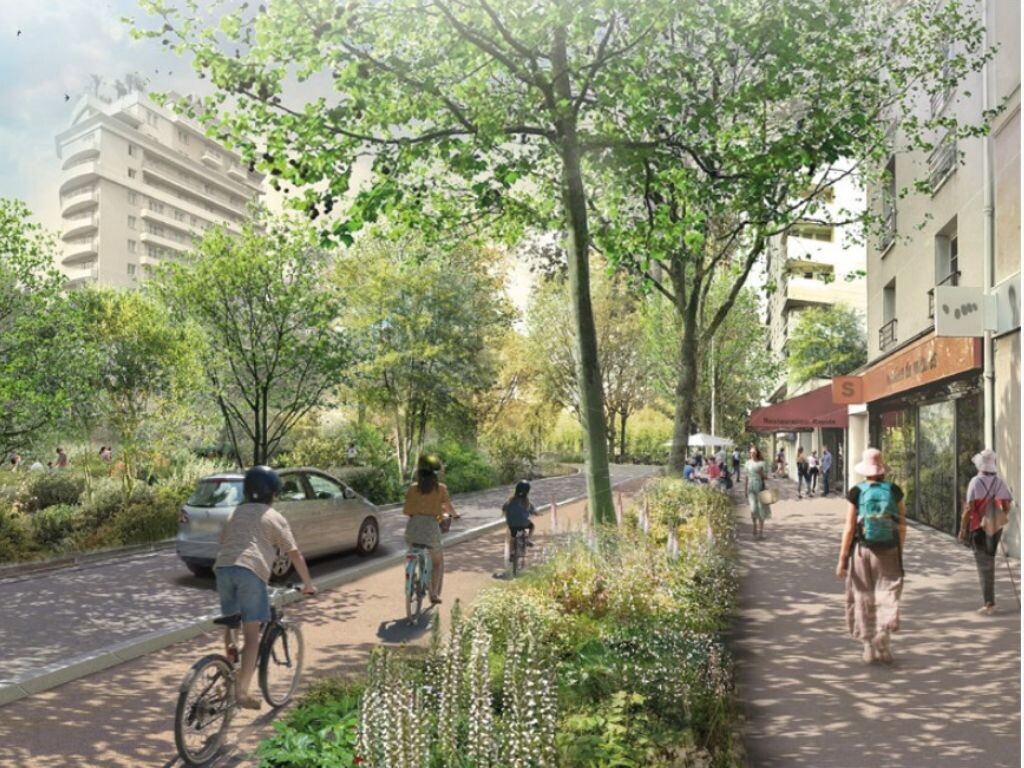 , Dans cette ville des Hauts-de-Seine, une all&eacute;e verte g&eacute;ante va relier son centre-ville jusqu&rsquo;&agrave; La D&eacute;fense
