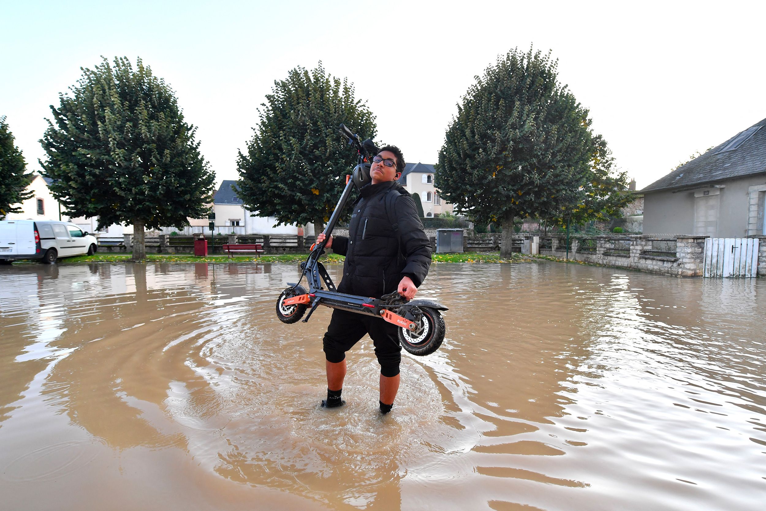 , Dépression Kirk : toujours des villes inondées en Seine-et-Marne et en Eure-et-Loir