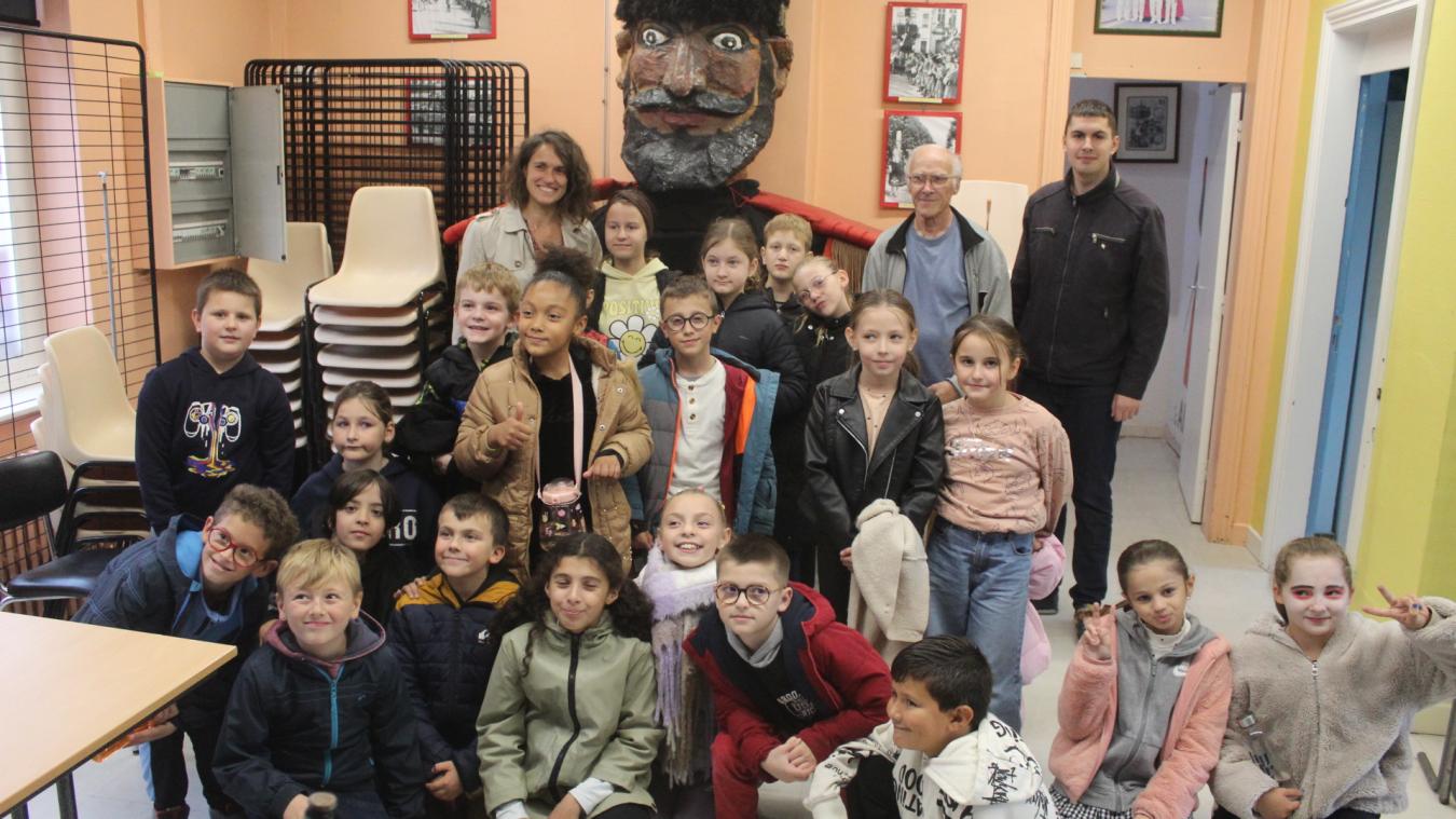 , Des &eacute;l&egrave;ves de l&rsquo;&eacute;cole Maxime-Qu&eacute;vy &agrave; la d&eacute;couverte de l&rsquo;histoire de la ville &agrave; Aniche