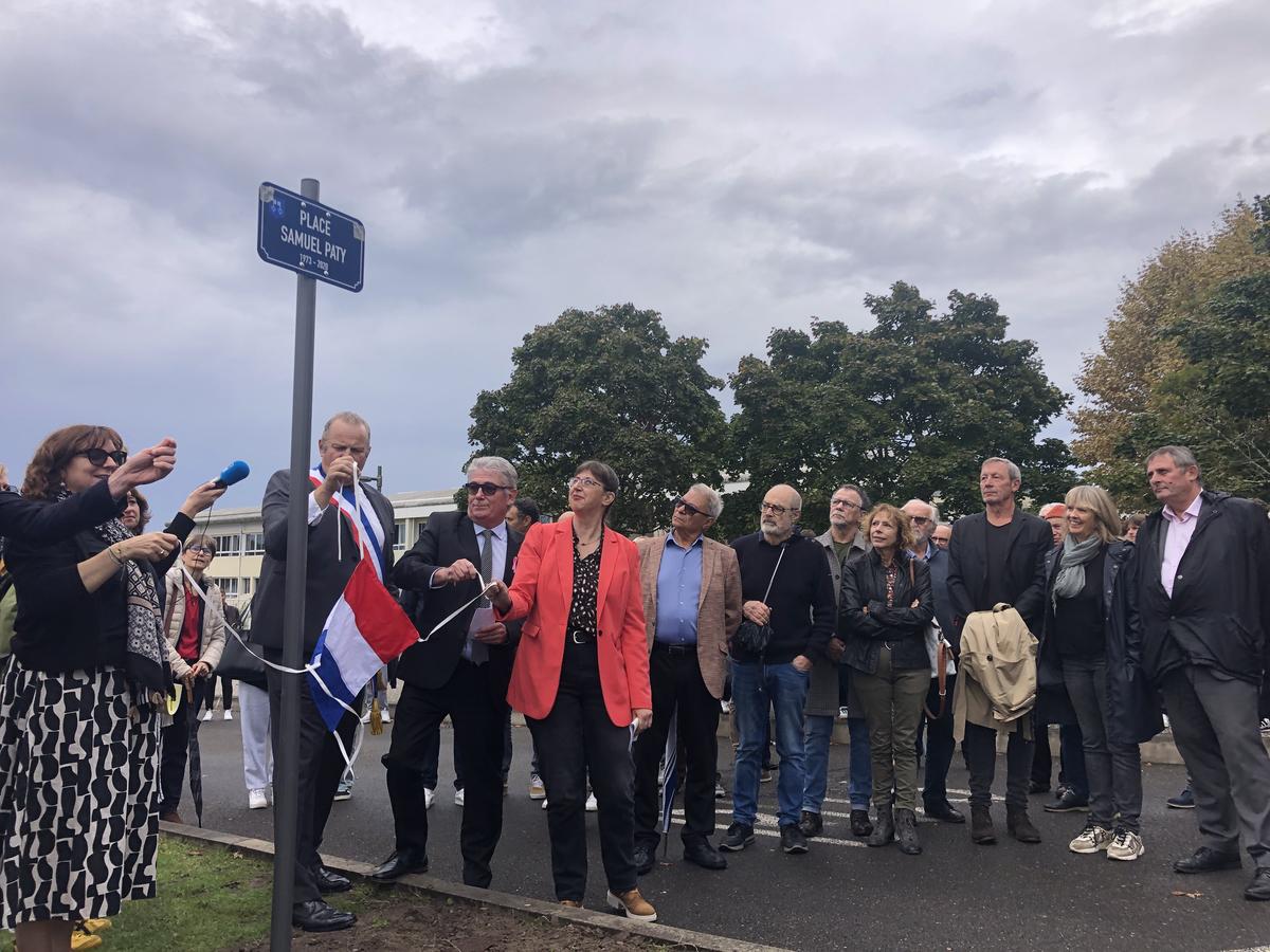 , Mont-de-Marsan : Samuel Paty a d&eacute;sormais une place &agrave; son nom