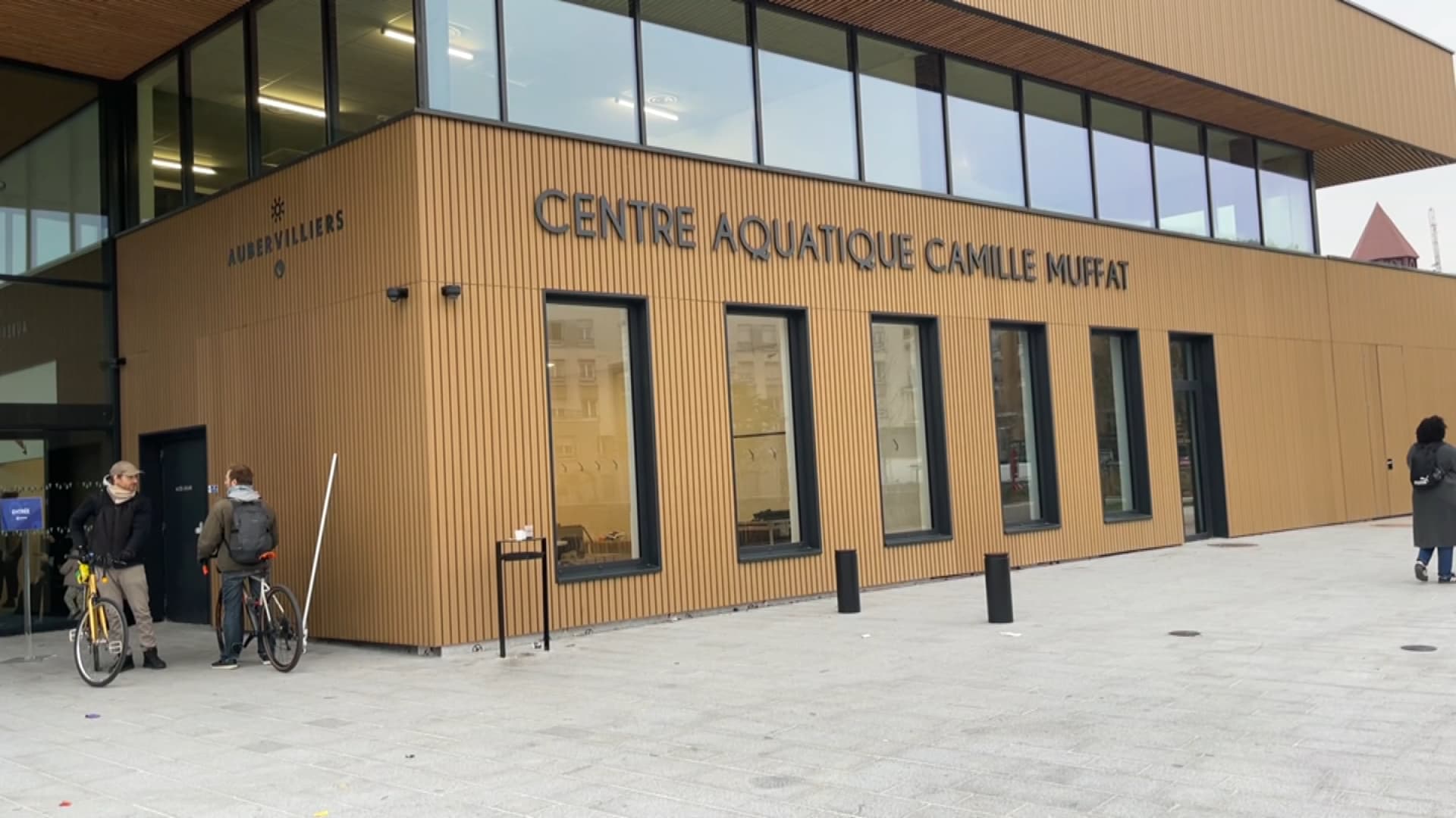 , Seine-Saint-Denis: h&eacute;ritage des JO 2024, la piscine Camille Muffat inaugur&eacute;e &agrave; Aubervilliers