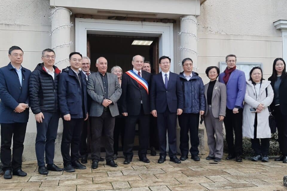 délégation chinoise à Thoiry