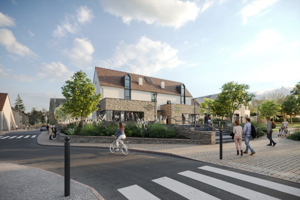 La ferme du Pré à Magny le Hongre sera rénovée en conservant l'esthétique de la grange