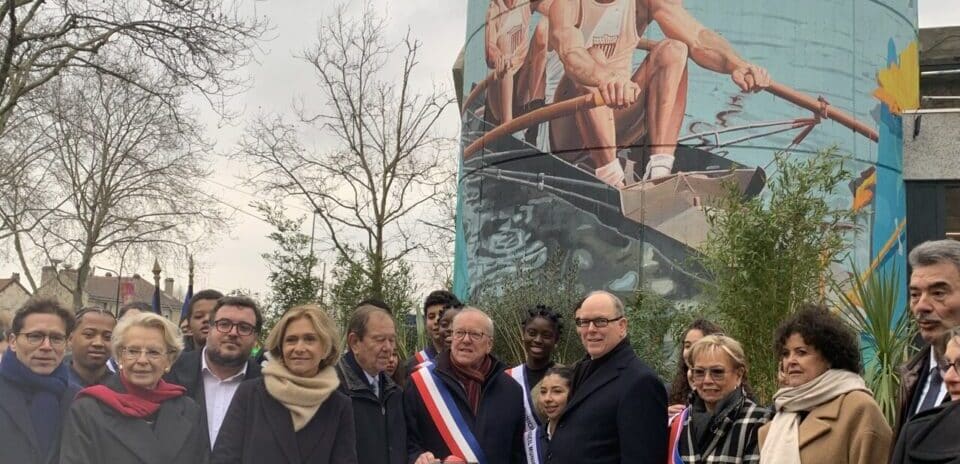 , Val-d’Oise. Le prince Albert II de Monaco à Argenteuil