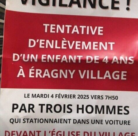 , Val-d&rsquo;Oise : une enqu&ecirc;te ouverte apr&egrave;s la tentative d&rsquo;enl&egrave;vement d&rsquo;un enfant de 4 ans