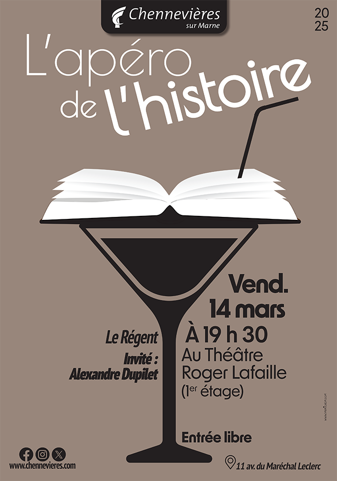 , L’apéro de l’histoire à Chennevières-sur-Marne