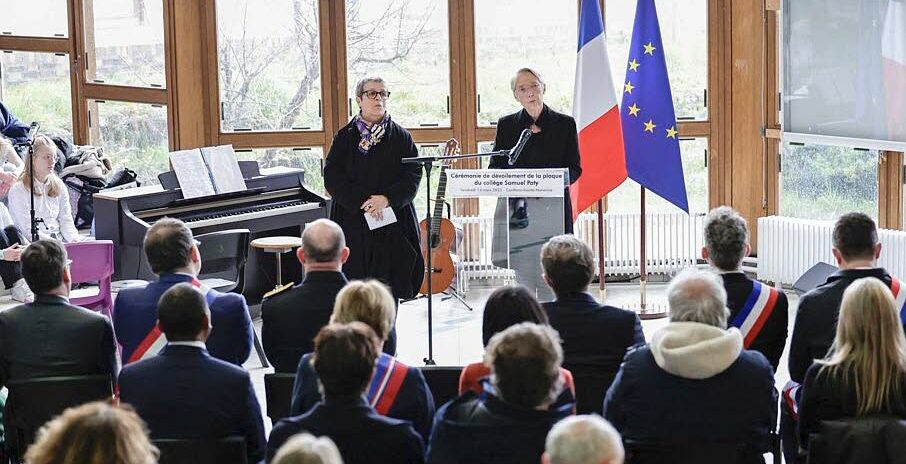 , Yvelines Samuel Paty : le coll&egrave;ge o&ugrave; il enseignait rebaptis&eacute; en son nom