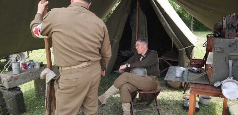 , 80 ans de la Victoire de 1945, un succès pour la reconstitution dans un village du Val-d’Oise