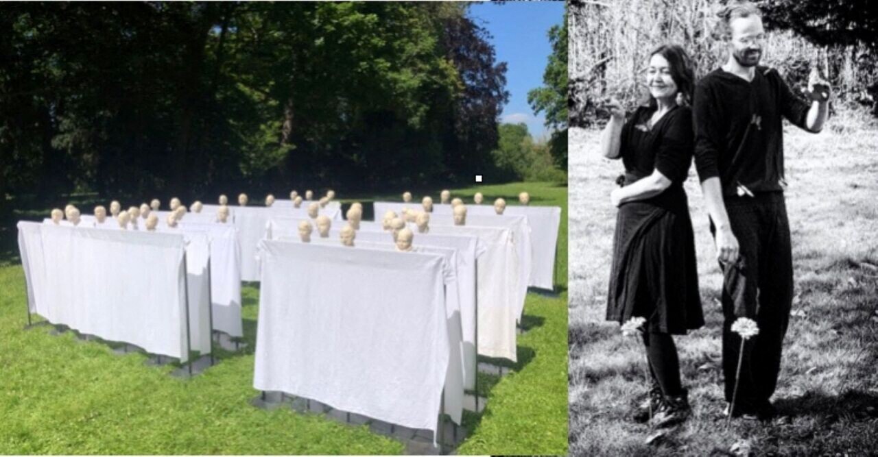 , Quarante-deux t&ecirc;tes sculpt&eacute;es expos&eacute;es dans cette ville du Val-d&rsquo;Oise