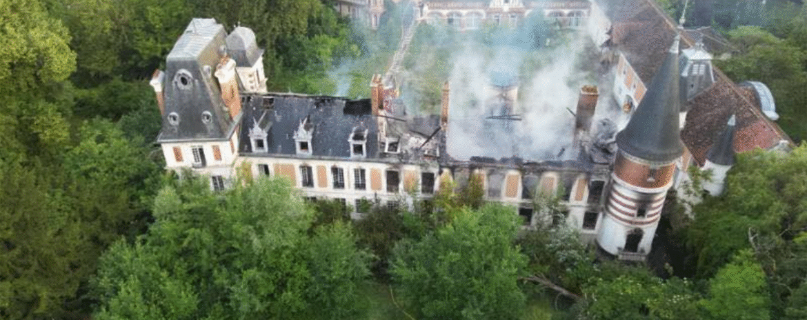 , Après le terrible incendie de ce château en Essonne, la commune interpelle les autorités : voici ses demandes