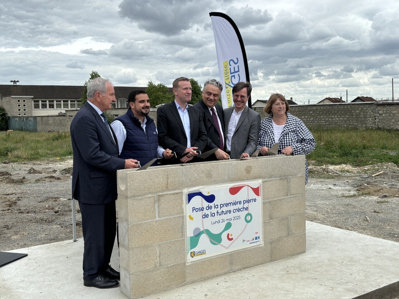 , Les travaux de cette nouvelle crèche sont lancés dans le Val-d’Oise