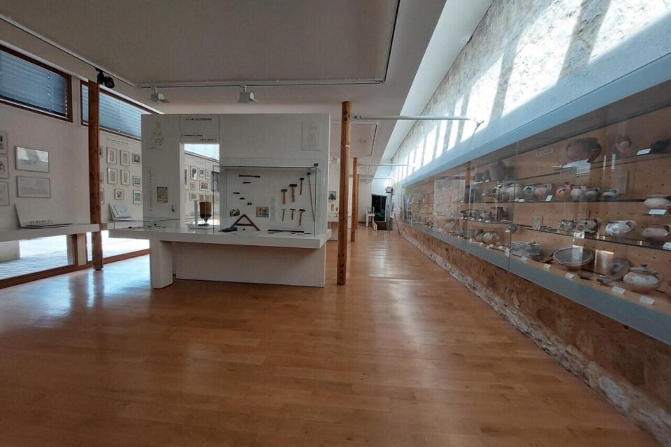 Le centre d'interpr&eacute;tation du patrimoine abrite les d&eacute;couverte arch&eacute;ologiques faites sur site