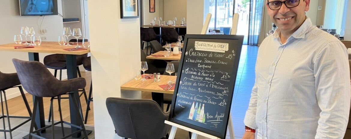, Yvelines : ce restaurant historique rena&icirc;t en centre-ville et les d&eacute;buts sont prometteurs