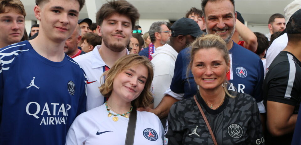 , Yvelines : la victoire du PSG en Ligue des champions c&eacute;l&eacute;br&eacute;e dans le berceau du club