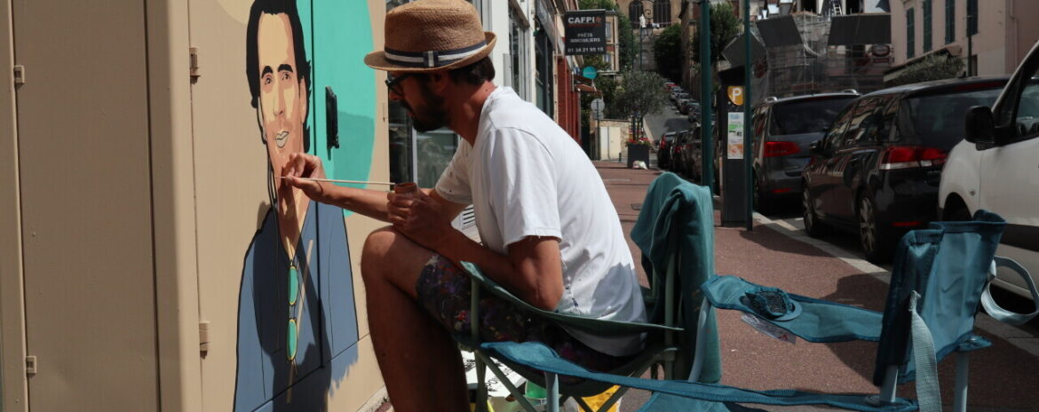 , Des &oelig;uvres d&rsquo;artistes pour embellir les armoires de la fibre optique dans cette commune du Val-d&rsquo;Oise