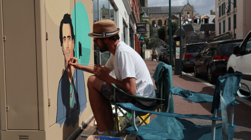 , Des œuvres d’artistes pour embellir les armoires de la fibre optique dans cette commune du Val-d’Oise