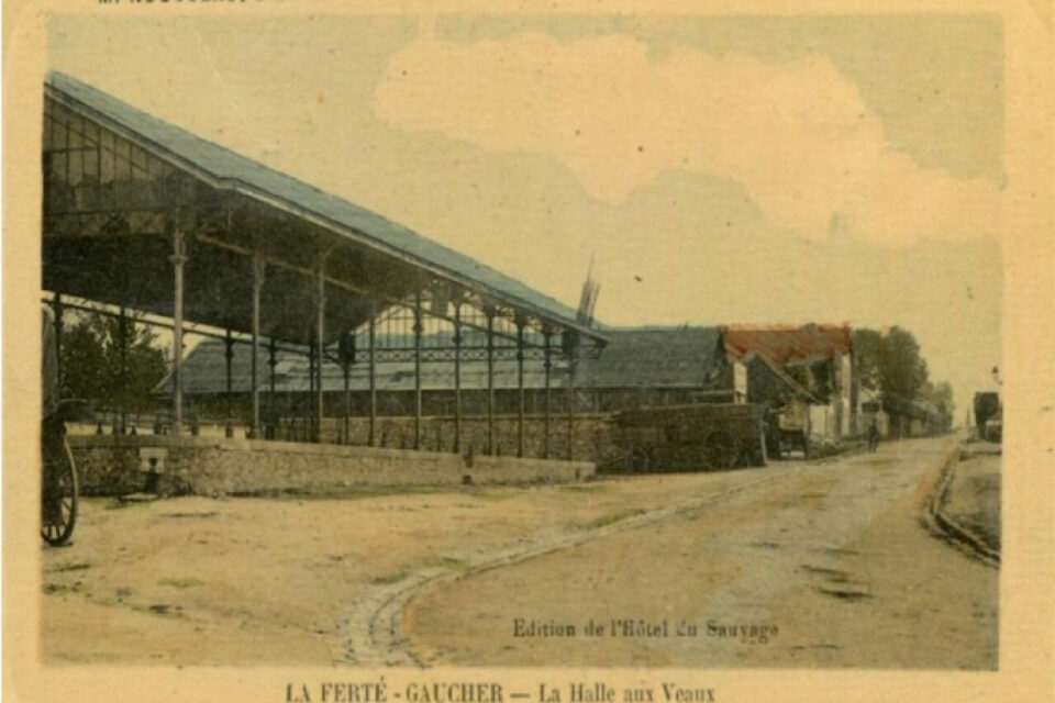 La Halle aux Veaux en 1900
