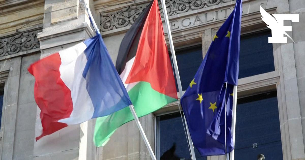 , La mairie de Saint-Denis d&eacute;ploie le drapeau palestinien sur son fronton malgr&eacute; la mise en garde de Beauvau