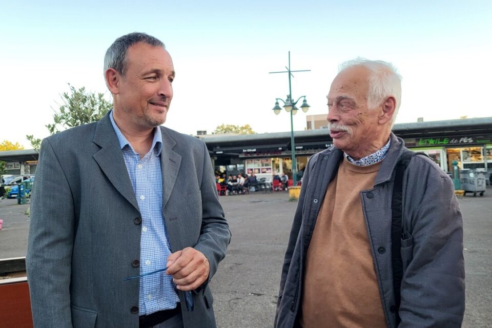Guillaume Quévarec et Marc Jammet à Mantes-la-Jolie