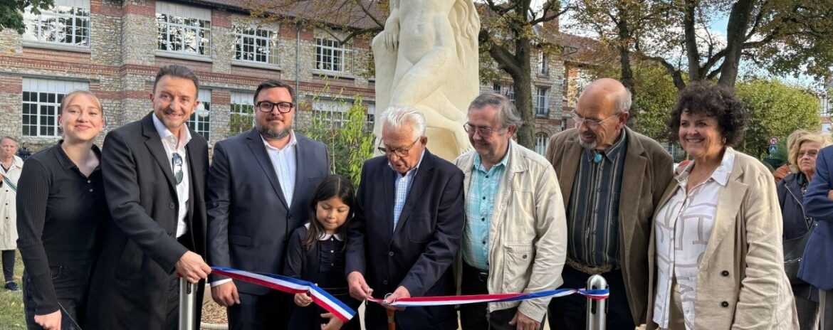 , Val-d&rsquo;Oise : Apr&egrave;s avoir &eacute;t&eacute; au bord de la destruction, la statue d&rsquo;Androm&egrave;de a retrouv&eacute; tout son lustre