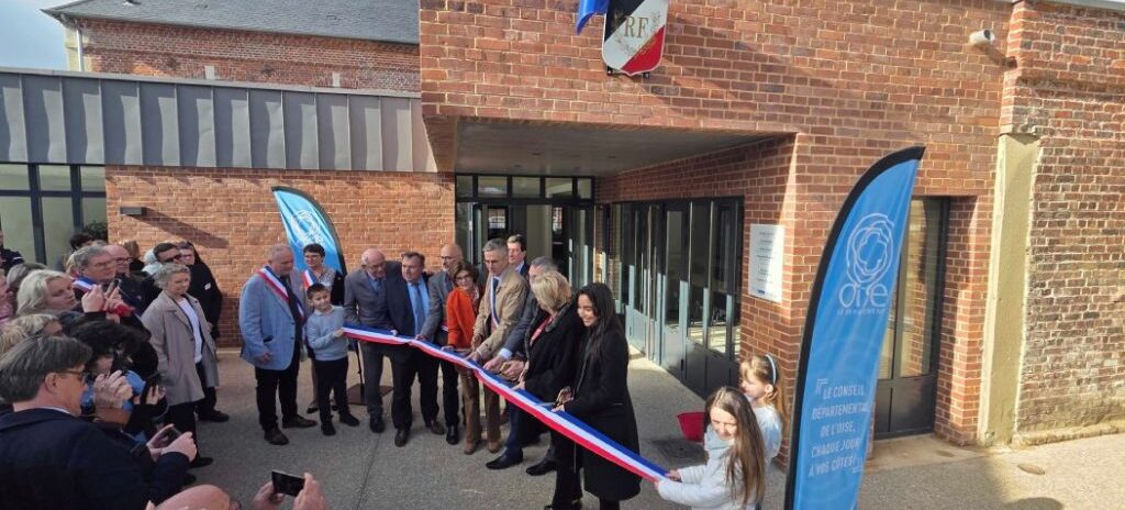 , Saint-Sulpice. Une mairie toute neuve inaugur&eacute;e dans un lieu charg&eacute; d&rsquo;histoire