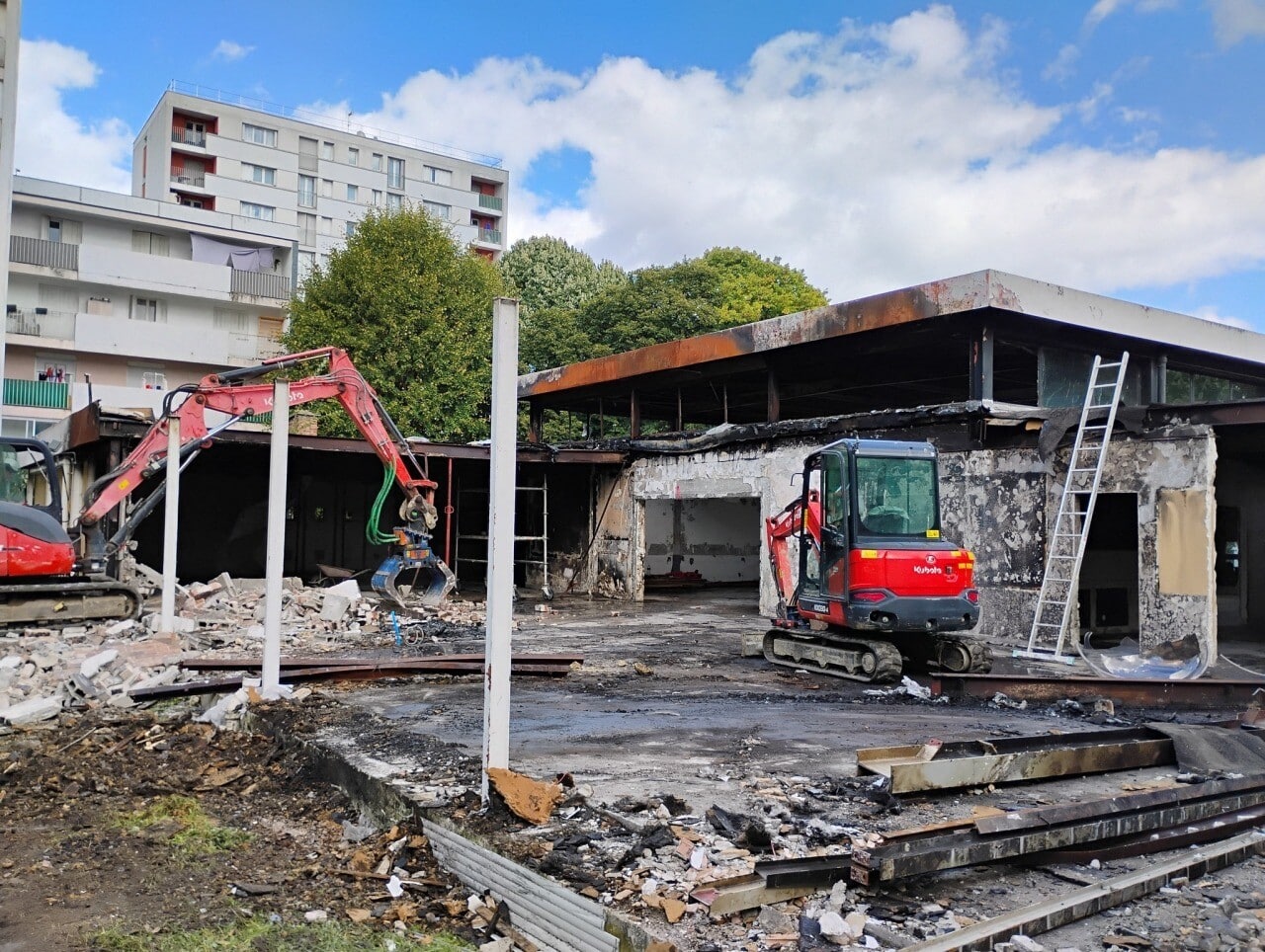 , D&eacute;truit pendant les &eacute;meutes, le centre culturel Camille-Claudel reprend vie dans le Val-d&rsquo;Oise