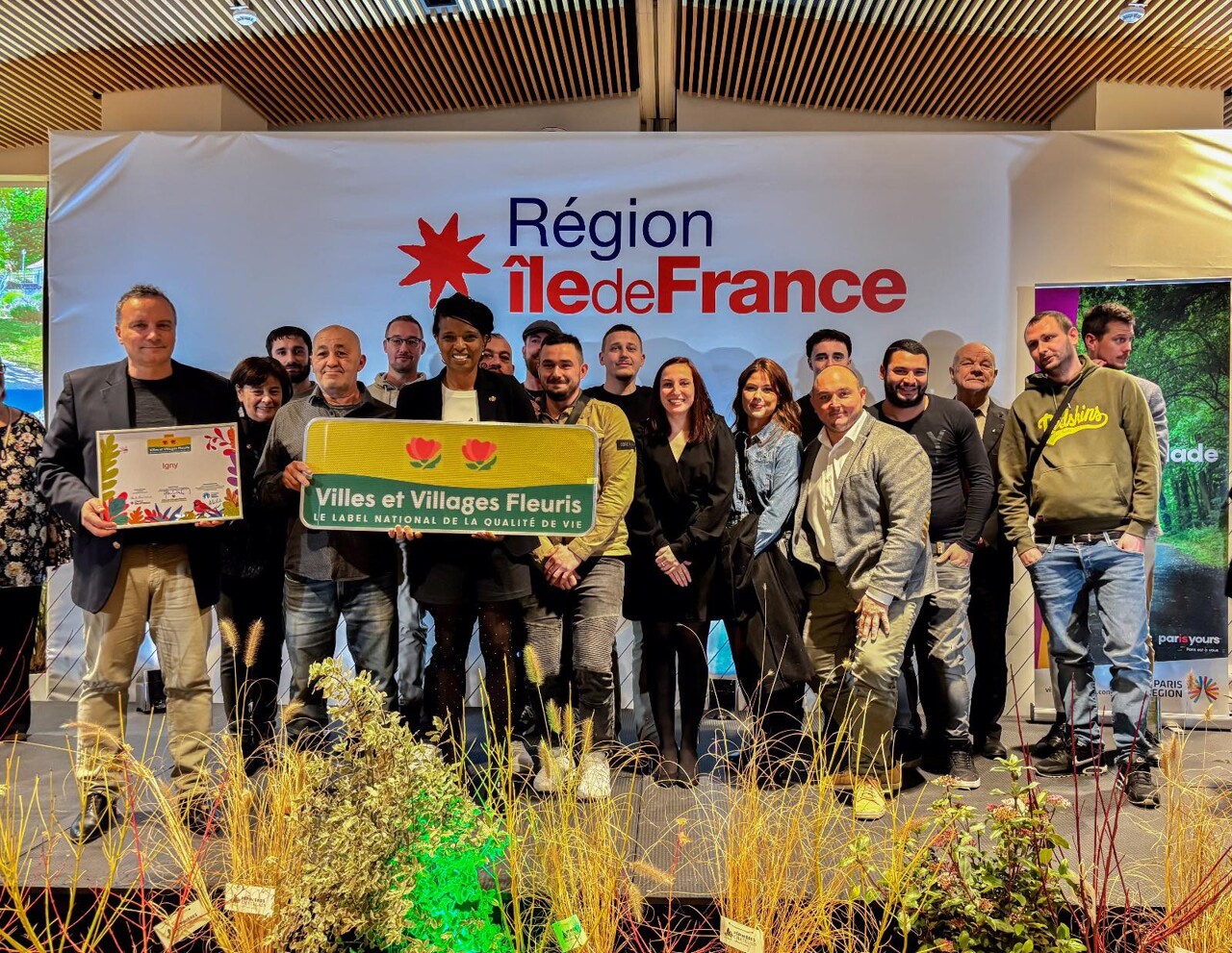 , L’Essonne se distingue à la cérémonie des « Villes et Villages Fleuris », deux communes entrent dans le label