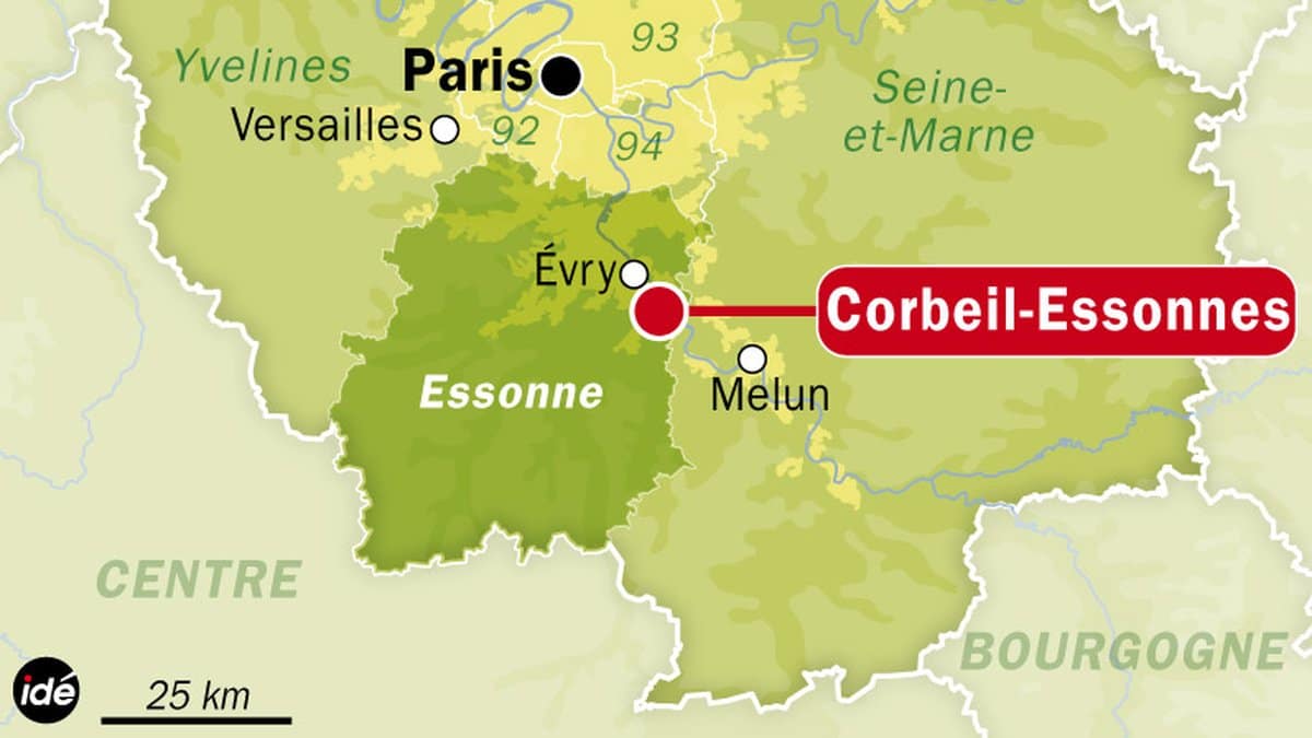 Corbeil Essonnes Itinrairenull