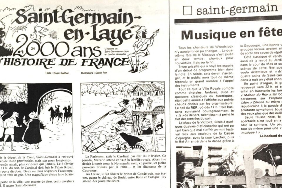BD histoire Saint-Germain-en-Laye