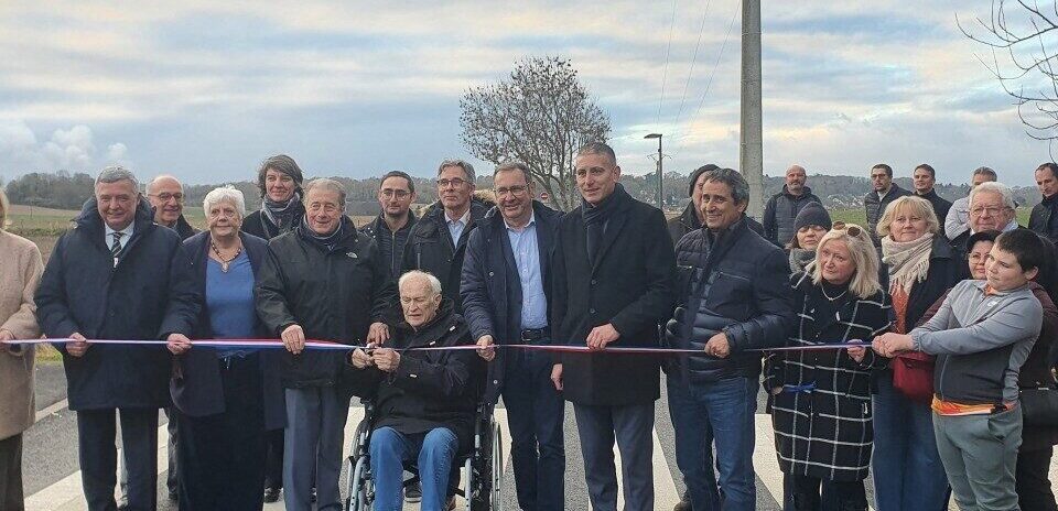 , Seine-et-Marne : apr&egrave;s 10 ans d&rsquo;attente, ce hameau enfin reli&eacute; &agrave; sa commune par une route neuve et s&eacute;curis&eacute;e