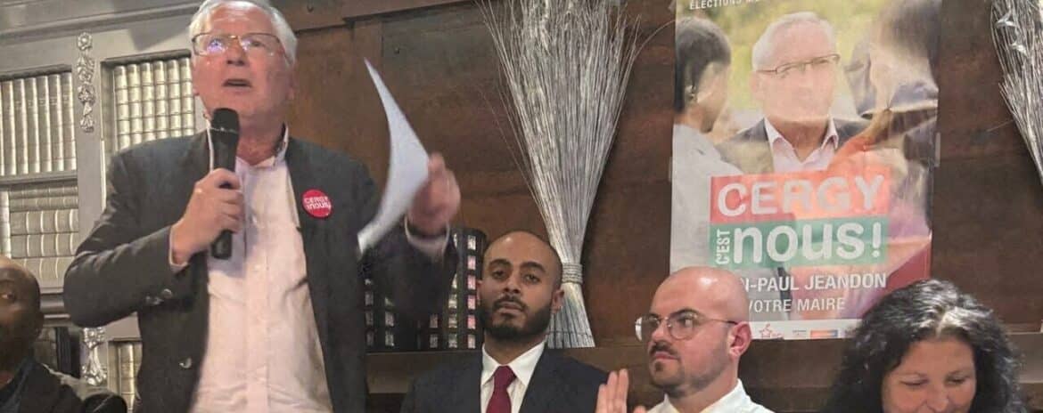 , Val-d&rsquo;Oise. Municipales 2026 &agrave; Cergy : Jean-Paul Jeandon, la gauche en h&eacute;ritage