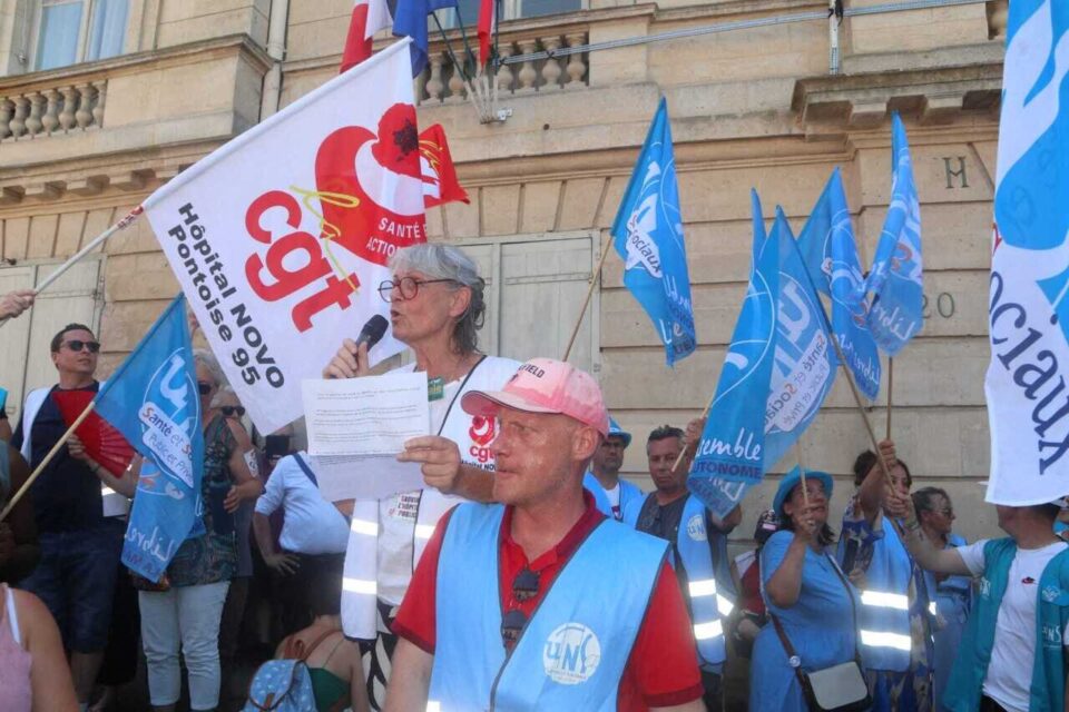 Manifestation le 26 juin pour protester contre le projet de fermeture des urgences de nuit de l'hôpital de Magny-en-Vexin.