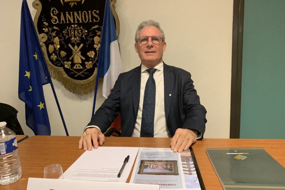 Bernard Jamet, maire de Sannois.