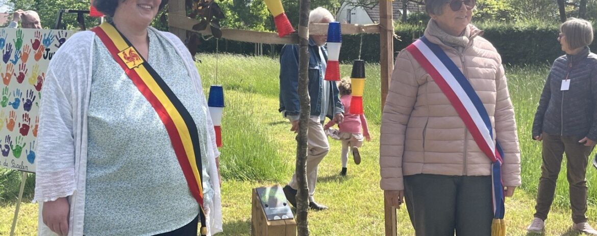 , Seine-et-Marne : cette ville plante un arbre pour maquer les liens du jumelage avec une ville de Belgique