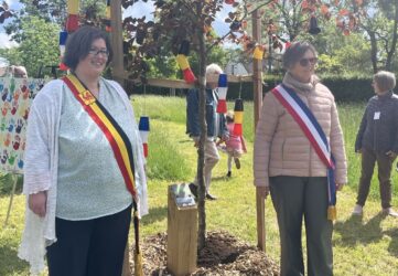 , Seine-et-Marne : cette ville plante un arbre pour maquer les liens du jumelage avec une ville de Belgique