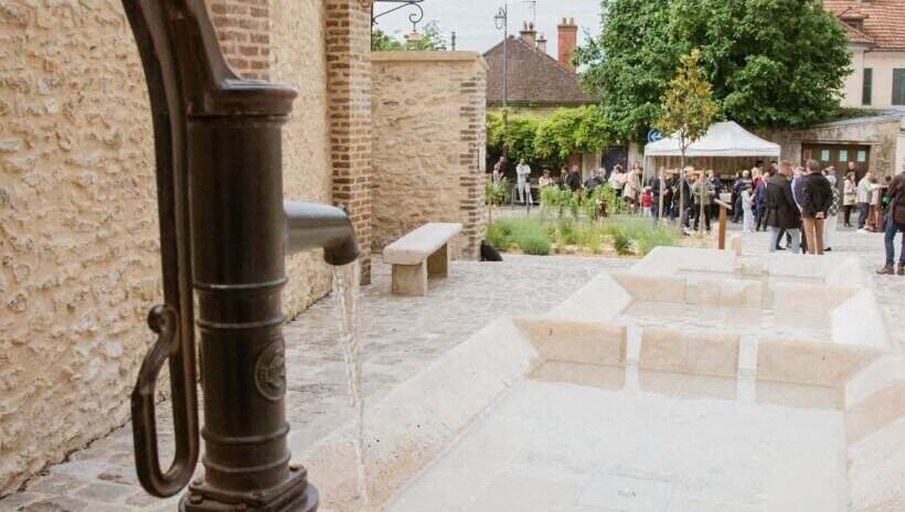, Un lavoir vieux de cinq si&egrave;cles remis en eau dans cette ville du Val-d&rsquo;Oise