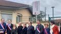 À cette cérémonie étaient notamment présents le maire de Conflans Laurent Brosse, le président du conseil départemental des Yvelines Pierre Bédier, le député Aurélien Rousseau, la sœur du disparu Gaëlle Paty et la ministre de l’Éducation nationale Élisabeth Borne.